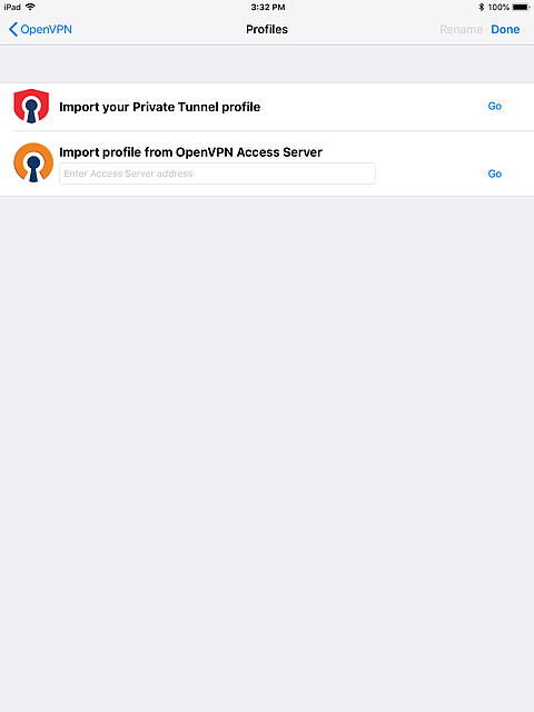 Verification that profile has been deleted.